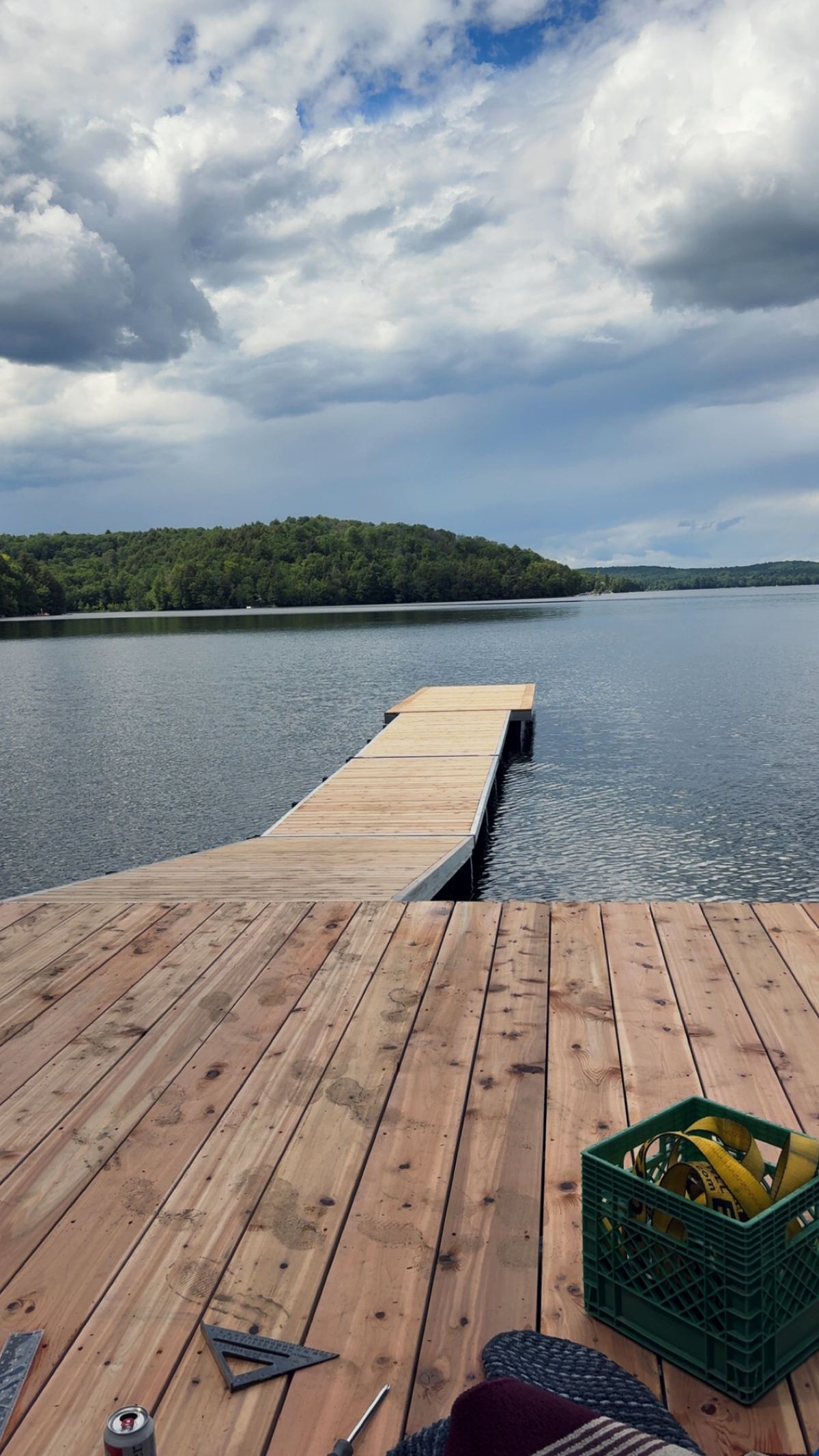 Wide Cedar Deck, Built On Site, photo 2