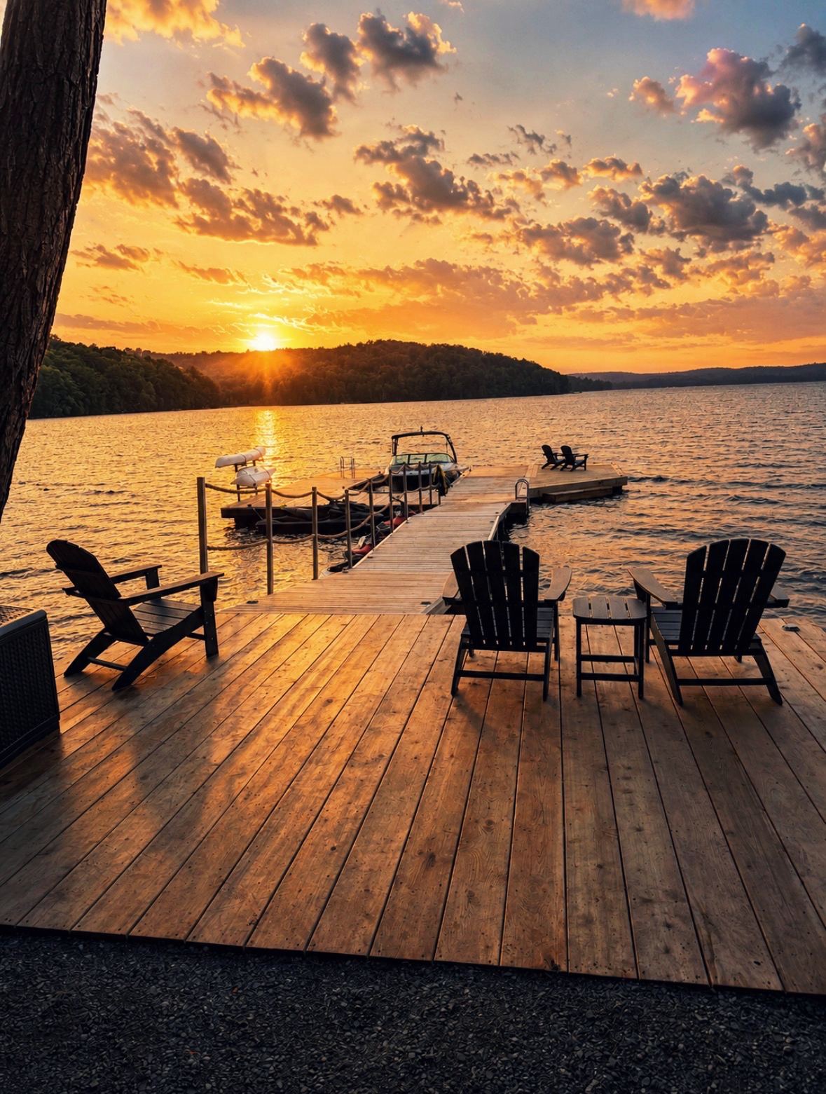 Evening on the water